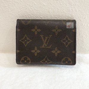 LOUIS VUITTON Monogram Business/Credit Card Holder
